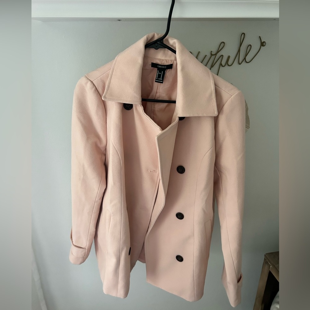 Pink Forever 21 Coat!!!
